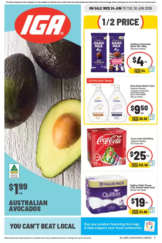 IGA catalogue | Our best deals for you | 2026-06-24T00:00:00.000Z - 2026-06-30T00:00:00.000Z