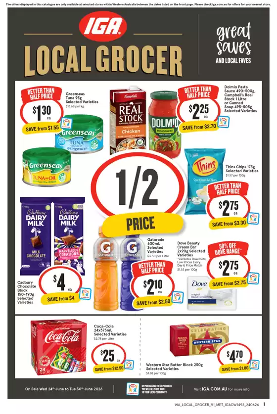IGA catalogue | Wide selection of offers | 2026-06-24T00:00:00.000Z - 2026-06-30T00:00:00.000Z