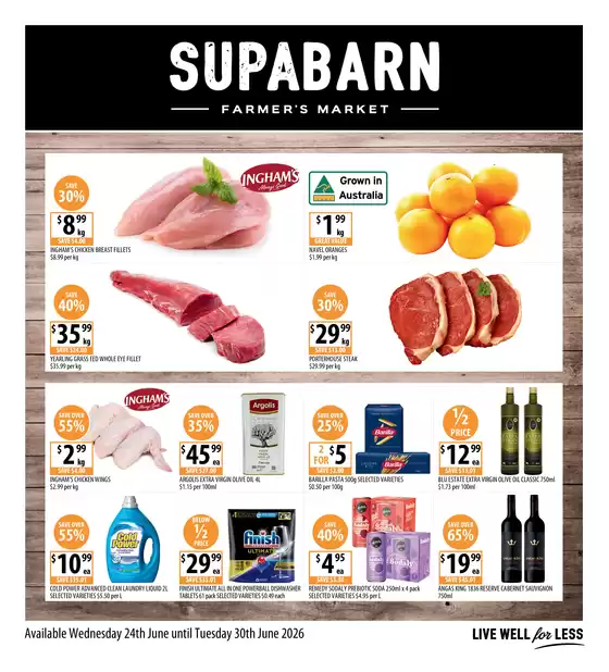 Supabarn catalogue | Weekly Specials 24/06 | 2026-06-24T00:00:00.000Z - 2026-06-30T00:00:00.000Z