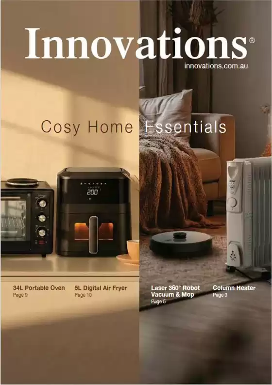 Innovations catalogue in Adelaide SA | Cosy Home Essentials | 2026-06-23T00:00:00.000Z - 2026-08-11T00:00:00.000Z