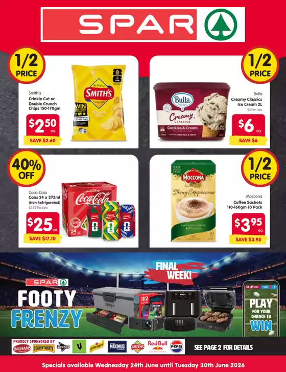 SPAR catalogue in Bedford WA | Spar catalogue specials | 2026-06-24T00:00:00.000Z - 2026-06-30T00:00:00.000Z