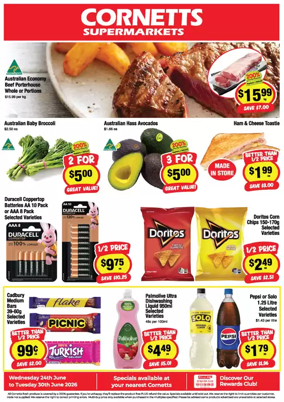 CORNETTS catalogue in Bedford WA | CORNETTS catalogue specials | 2026-06-24T00:00:00.000Z - 2026-06-30T00:00:00.000Z