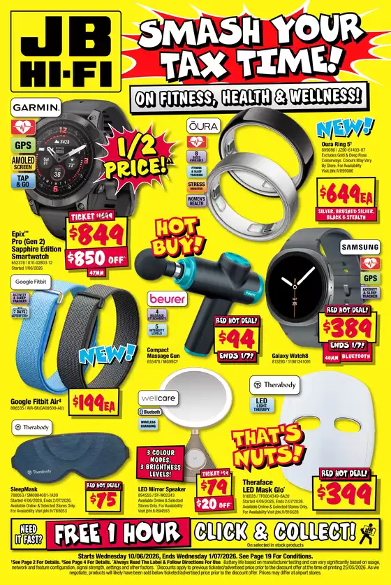 JB Hi Fi catalogue | Smash your Tax Time! | 2026-06-25T00:00:00.000Z - 2026-07-01T00:00:00.000Z