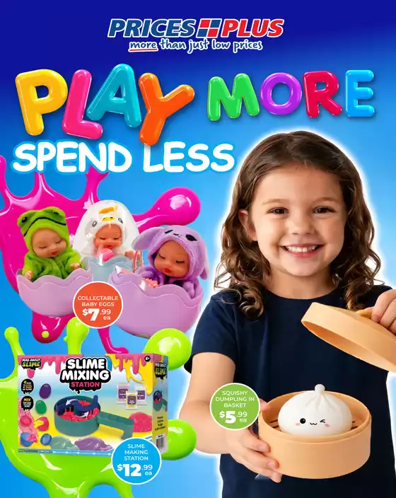 Prices Plus catalogue in Gisborne VIC | Play More Save More | 2026-06-25T00:00:00.000Z - 2026-07-17T00:00:00.000Z