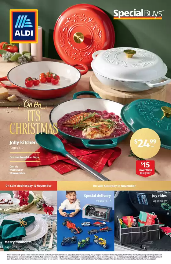 ALDI catalogue in Leongatha VIC | ALDI Special Buys | 2025-11-12T00:00:00.000Z - 2025-11-18T00:00:00.000Z