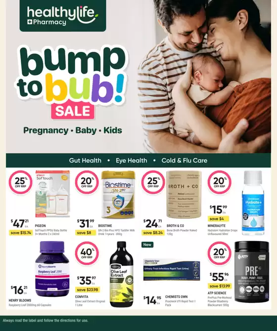 Healthylife Pharmacy catalogue in Kilcoy QLD | Healthylife Pharmacy catalogue specials | 2026-06-29T00:00:00.000Z - 2026-08-02T00:00:00.000Z