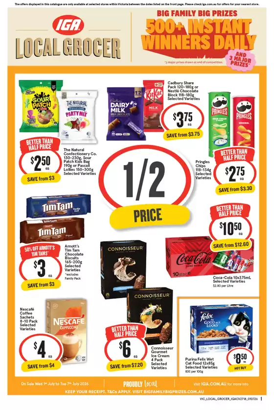 IGA catalogue | Top deals and discounts | 2026-07-01T00:00:00.000Z - 2026-07-07T00:00:00.000Z