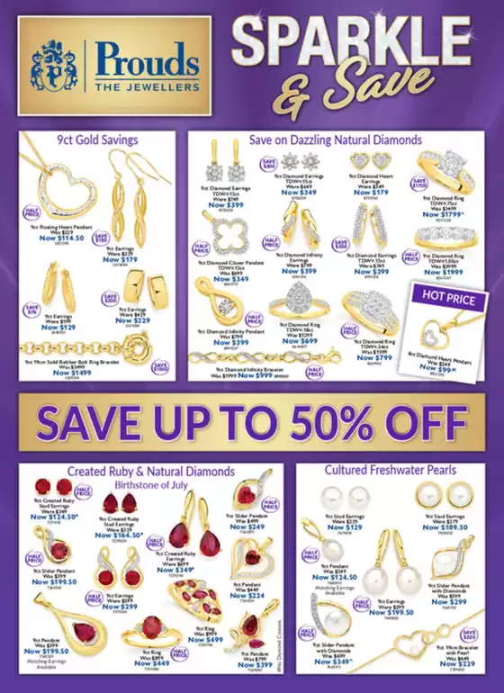 Prouds catalogue | Sparkle & Save | 2026-06-29T00:00:00.000Z - 2026-07-26T00:00:00.000Z