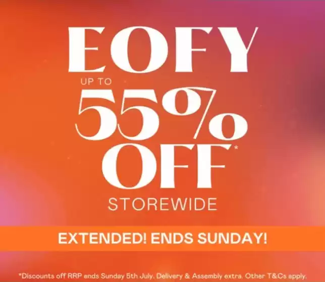 BedsnDreams catalogue | EOFY Sale | 2026-06-29T00:00:00.000Z - 2026-07-05T00:00:00.000Z