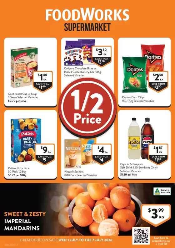 Foodworks catalogue | Weekly Promotions | 2026-07-01T00:00:00.000Z - 2026-07-07T00:00:00.000Z