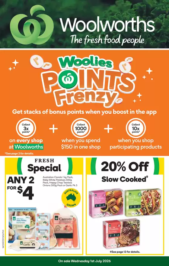 Woolworths catalogue | Weekly Specials - 01/07 | 2026-07-01T00:00:00.000Z - 2026-07-07T00:00:00.000Z