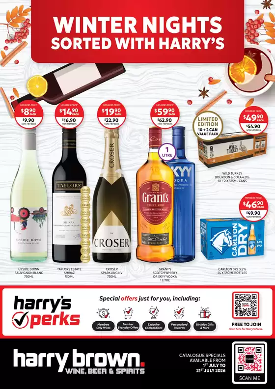 Harry Brown catalogue | Current special promotions | 2026-07-01T00:00:00.000Z - 2026-07-21T00:00:00.000Z