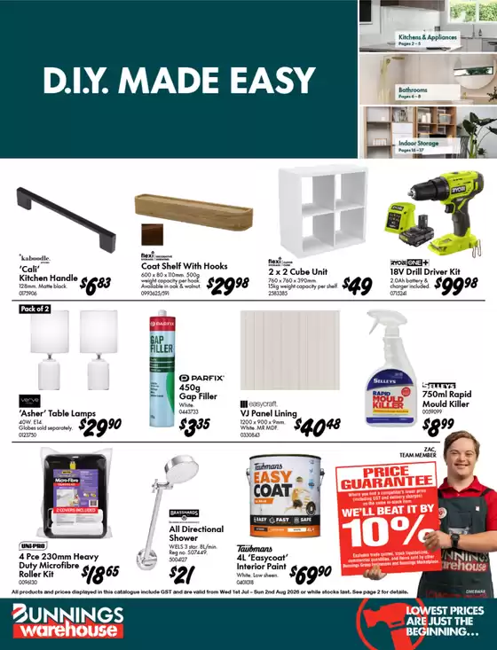 Bunnings Warehouse catalogue in Pinjarra WA | Bunnings Warehouse catalogue specials | 2026-07-01T00:00:00.000Z - 2026-08-02T00:00:00.000Z