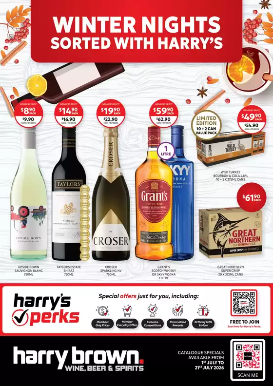 Harry Brown catalogue | Harry Brown catalogue specials | 2026-07-01T00:00:00.000Z - 2026-07-21T00:00:00.000Z