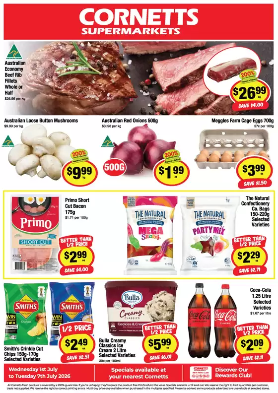 CORNETTS catalogue in Pinjarra WA | CORNETTS catalogue specials | 2026-07-01T00:00:00.000Z - 2026-07-07T00:00:00.000Z