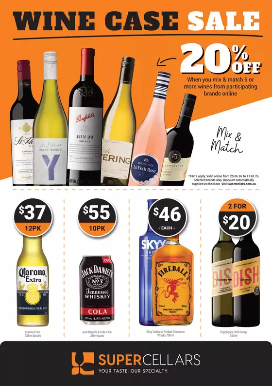 Super Cellars catalogue | Super Cellars catalogue specials | 2026-07-01T00:00:00.000Z - 2026-07-14T00:00:00.000Z