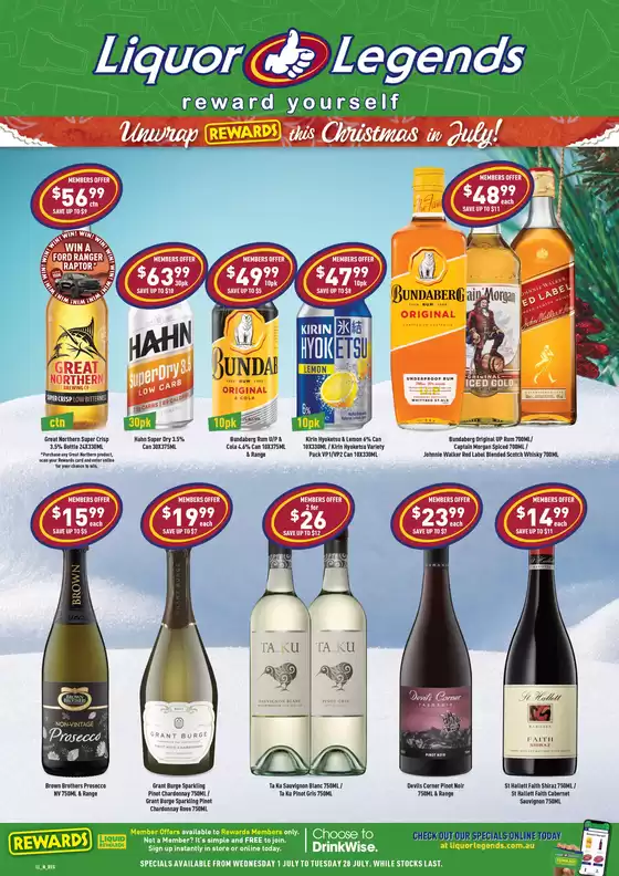 Liquor Legends catalogue | Liquor Legends catalogue | 2026-07-01T00:00:00.000Z - 2026-07-28T00:00:00.000Z