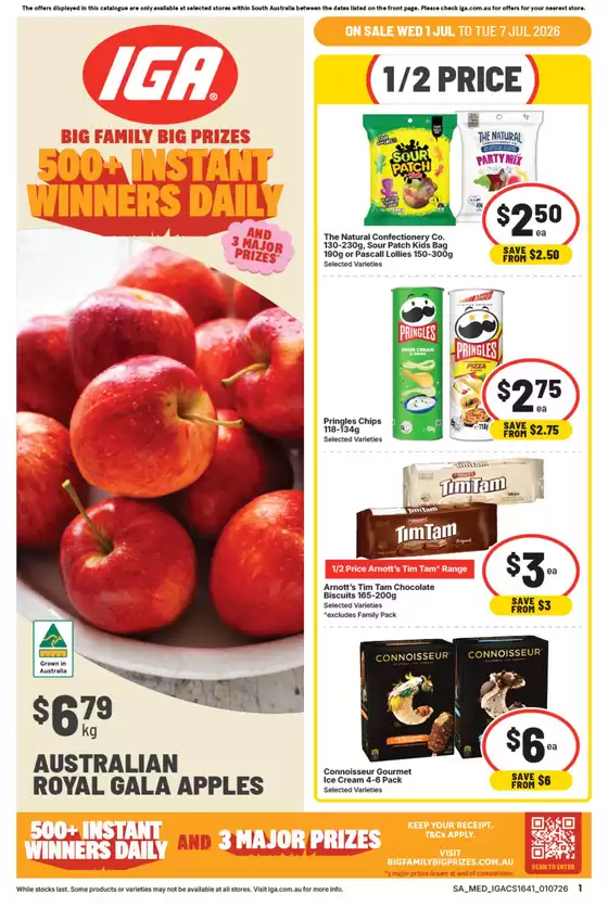 IGA catalogue | Great discounts on selected products | 2026-07-01T00:00:00.000Z - 2026-07-07T00:00:00.000Z
