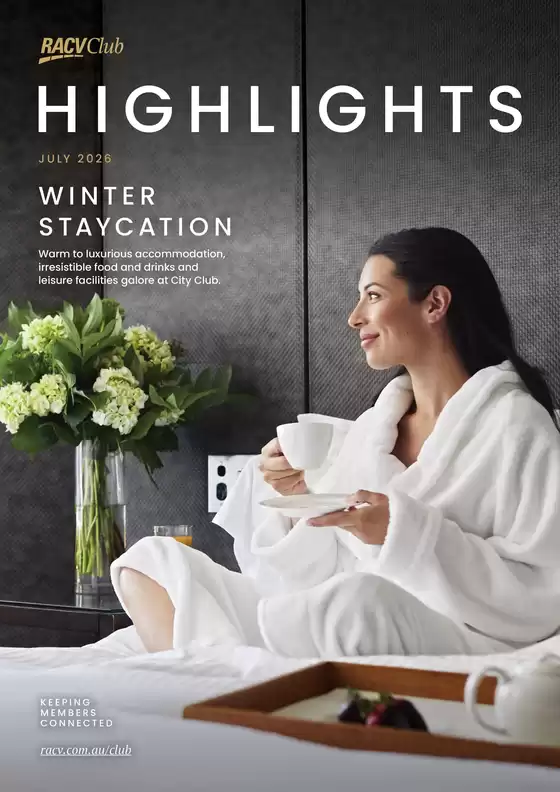 RACV catalogue | Highlights Magazine July 2026 | 2026-07-01T00:00:00.000Z - 2026-07-31T00:00:00.000Z