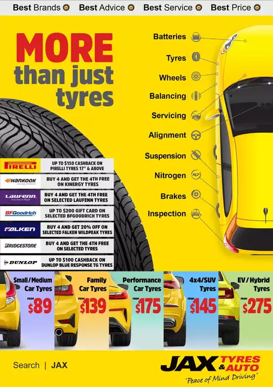 JAX Tyres catalogue | July 2026 | 2026-07-01T00:00:00.000Z - 2026-07-31T00:00:00.000Z