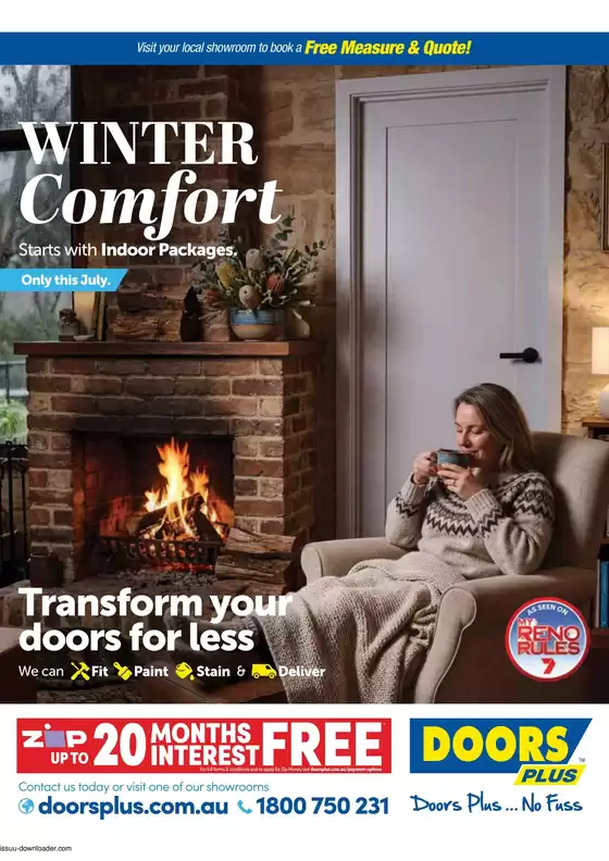 Doors Plus catalogue | Winter Comfort | 2026-07-01T00:00:00.000Z - 2026-07-31T00:00:00.000Z