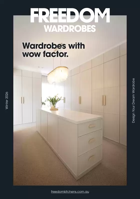 Freedom catalogue | Wardrobes Catalogue | 2026-07-01T00:00:00.000Z - 2026-08-31T00:00:00.000Z