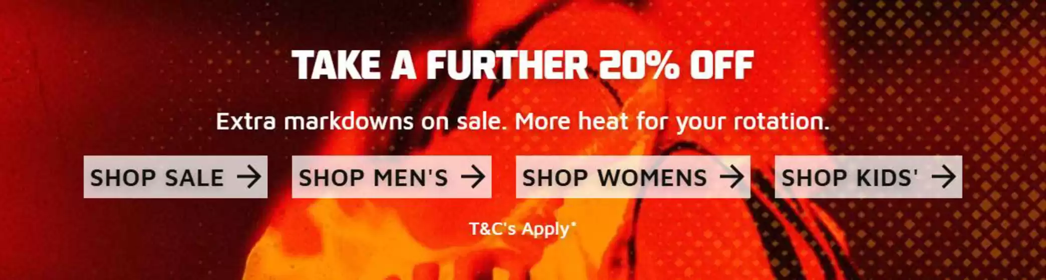Foot Locker catalogue | Take A Further 20% Off | 2026-07-01T00:00:00.000Z - 2026-07-12T00:00:00.000Z