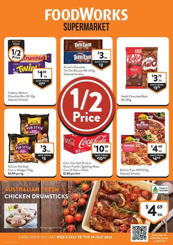 Foodworks catalogue | Supermarket | 2026-07-08T00:00:00.000Z - 2026-07-14T00:00:00.000Z