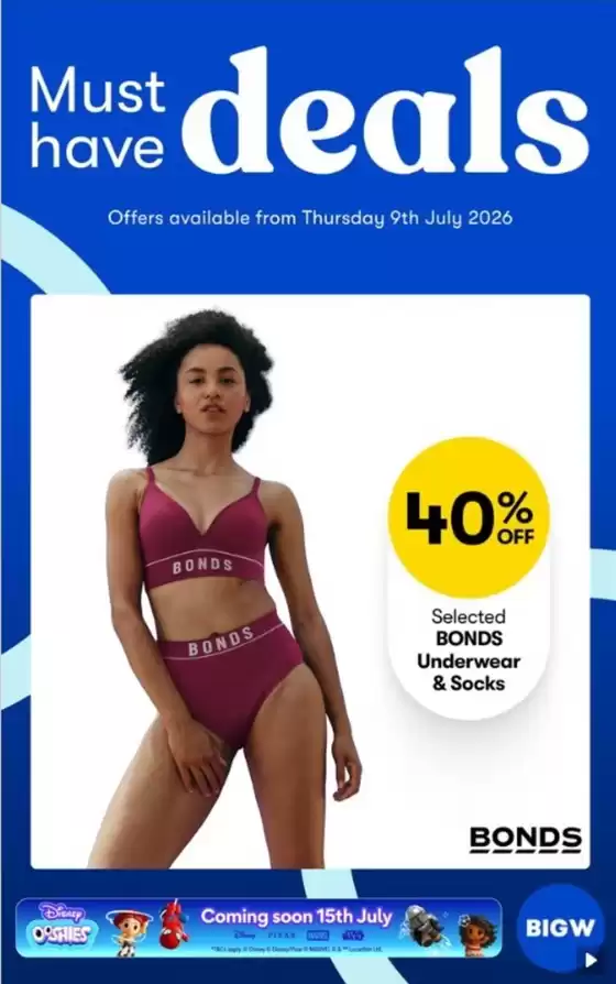 BIG W catalogue in Nambour QLD | Must Have Deals | 2026-07-09T00:00:00.000Z - 2026-07-23T00:00:00.000Z