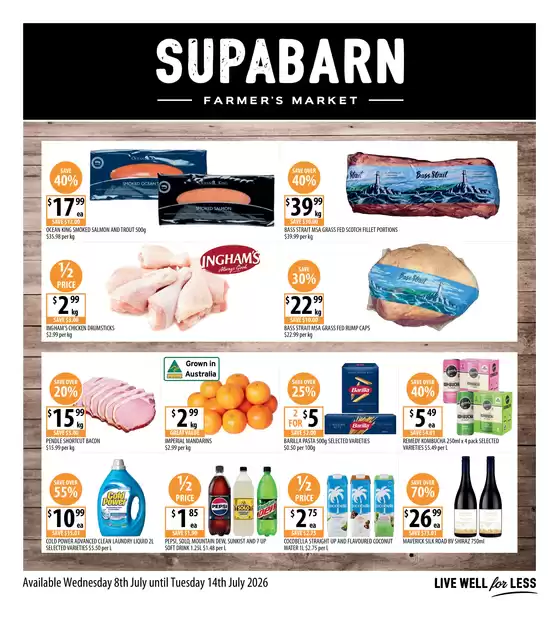 Supabarn catalogue | Weekly Specials 08/07 | 2026-07-08T00:00:00.000Z - 2026-07-14T00:00:00.000Z