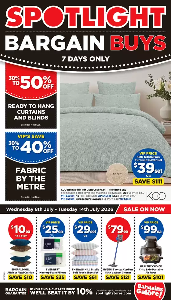 Spotlight catalogue | Bargain Buys | 2026-07-08T00:00:00.000Z - 2026-07-14T00:00:00.000Z
