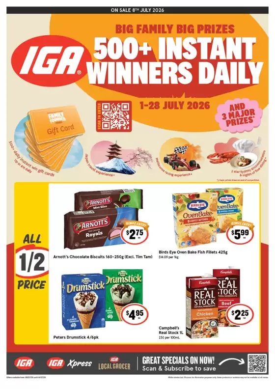 IGA catalogue | IGA Catalogue | 2026-07-08T00:00:00.000Z - 2026-07-14T00:00:00.000Z