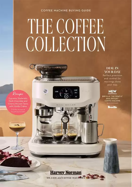 Harvey Norman catalogue | The Coffee Collection | 2026-07-09T00:00:00.000Z - 2026-12-31T00:00:00.000Z