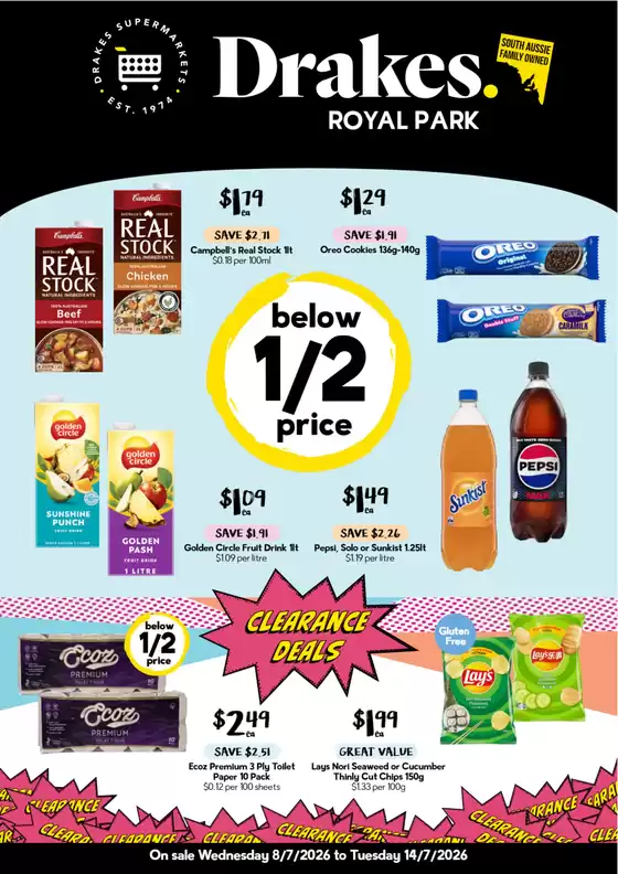 Drakes catalogue | Great discounts on selected products | 2026-07-08T00:00:00.000Z - 2026-07-14T00:00:00.000Z