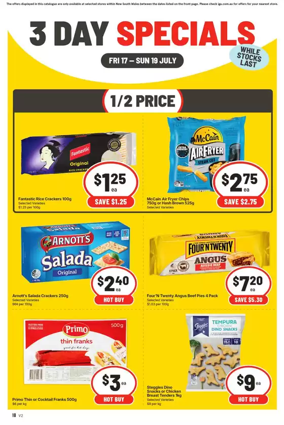 IGA catalogue | Exclusive deals and bargains | 2026-07-17T00:00:00.000Z - 2026-07-19T00:00:00.000Z