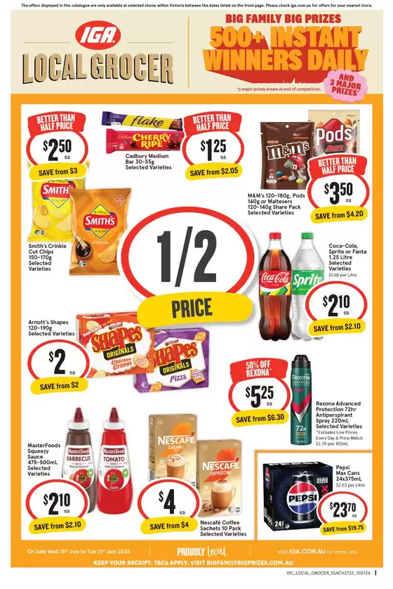 IGA catalogue | New offers to discover | 2026-07-15T00:00:00.000Z - 2026-07-21T00:00:00.000Z