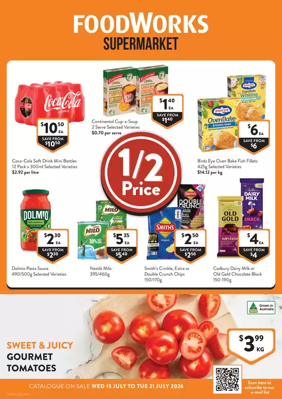 Foodworks catalogue | Supermarket | 2026-07-15T00:00:00.000Z - 2026-07-21T00:00:00.000Z