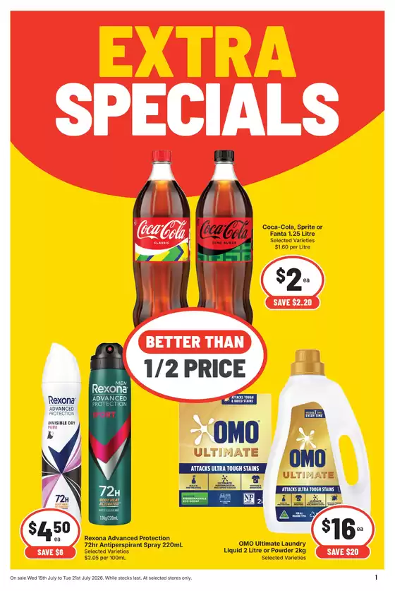 Ritchies catalogue | Sneak Peek Extra Specials Digital Catalogue | 2026-07-15T00:00:00.000Z - 2026-07-21T00:00:00.000Z