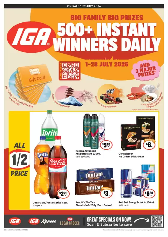 IGA catalogue | IGA Catalogue | 2026-07-15T00:00:00.000Z - 2026-07-21T00:00:00.000Z