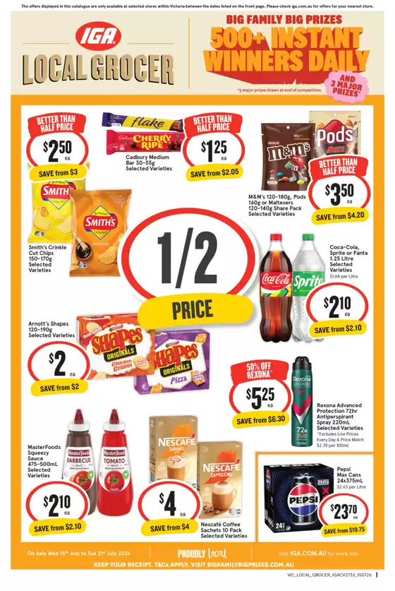 IGA catalogue | Attractive special offers for everyone | 2026-07-15T00:00:00.000Z - 2026-07-21T00:00:00.000Z