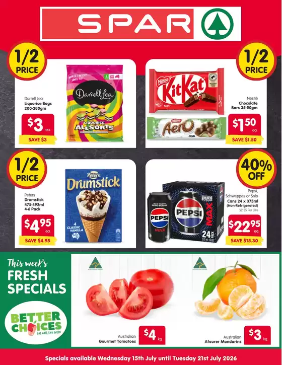 SPAR catalogue | Spar catalogue specials | 2026-07-15T00:00:00.000Z - 2026-07-21T00:00:00.000Z
