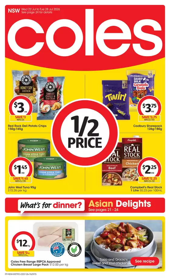 Coles catalogue in Northam WA | Coles Catalogue - 22nd July | 2026-07-22T00:00:00.000Z - 2026-07-28T00:00:00.000Z