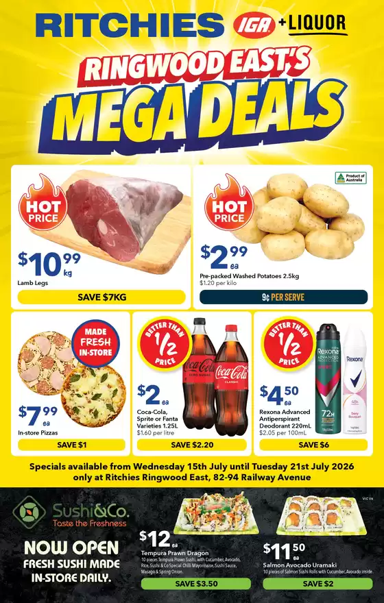 Ritchies catalogue | Ritchies Specials | 2026-07-15T00:00:00.000Z - 2026-07-21T00:00:00.000Z