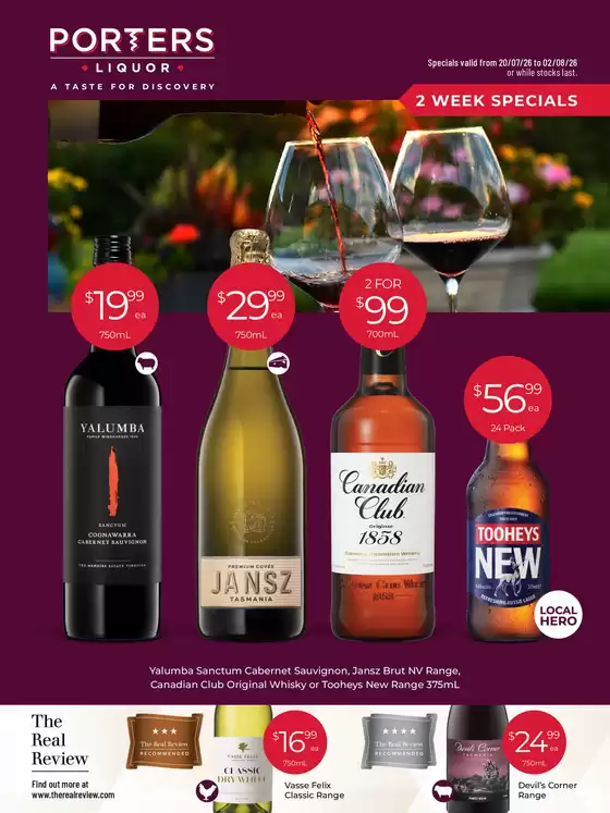 Porters catalogue in Ararat VIC | A Taste for Discovery 20/07 | 2026-07-20T00:00:00.000Z - 2026-08-02T00:00:00.000Z