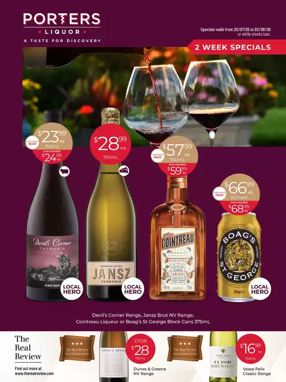 Porters catalogue in Ararat VIC | A Taste of Discovery 20/07 | 2026-07-20T00:00:00.000Z - 2026-08-02T00:00:00.000Z