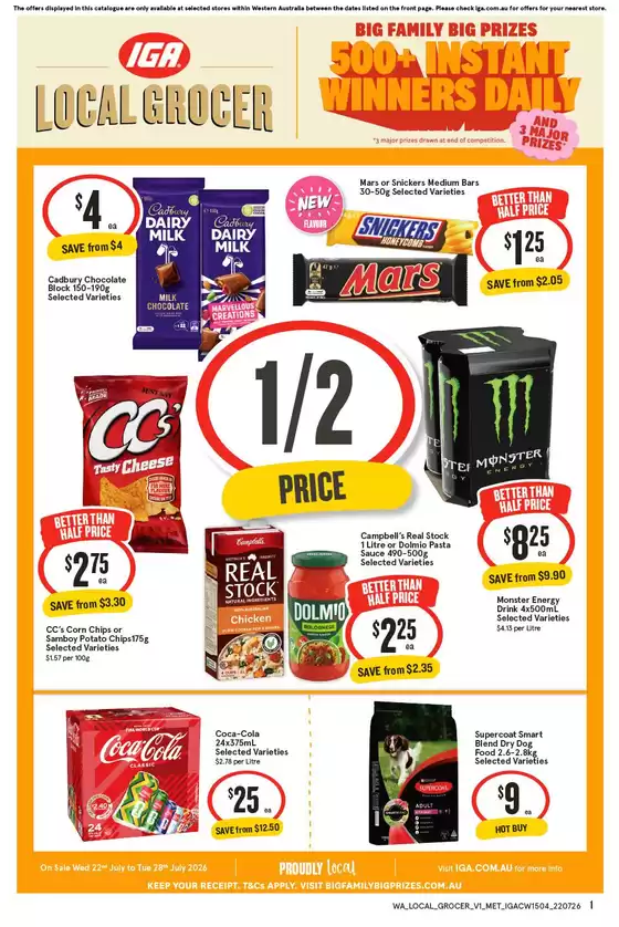 IGA catalogue | Exclusive deals for our customers | 2026-07-22T00:00:00.000Z - 2026-07-28T00:00:00.000Z