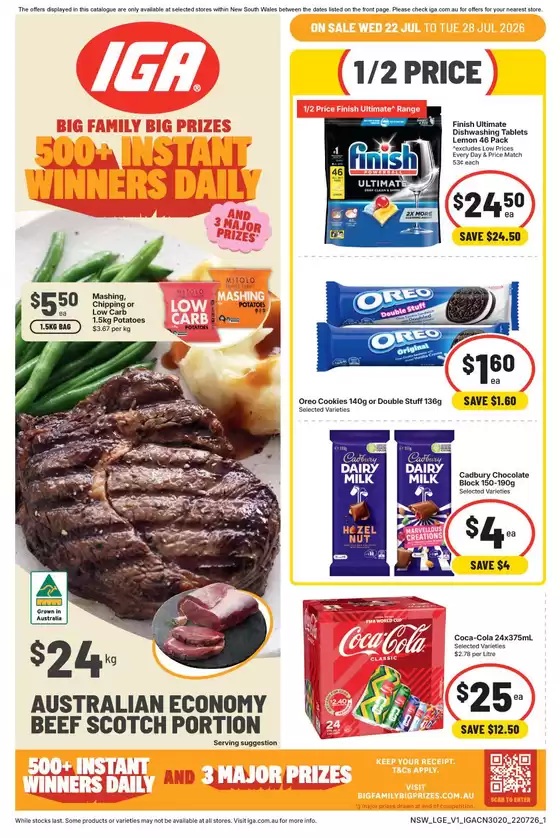 IGA catalogue in Saint Andrews VIC | Special offers for you | 2026-07-22T00:00:00.000Z - 2026-07-28T00:00:00.000Z