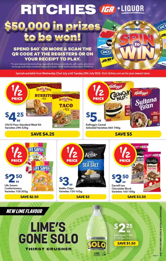 Ritchies catalogue in Saint Andrews VIC | Sneak Peek - Ritchies Specials | 2026-07-22T00:00:00.000Z - 2026-07-28T00:00:00.000Z