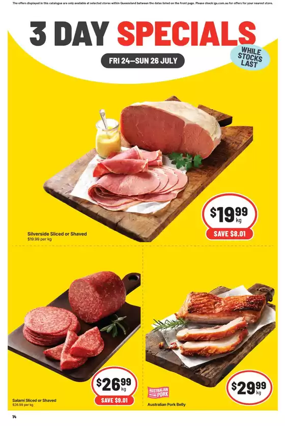 IGA catalogue in Saint Andrews VIC | Our best offers for you | 2026-07-24T00:00:00.000Z - 2026-07-26T00:00:00.000Z