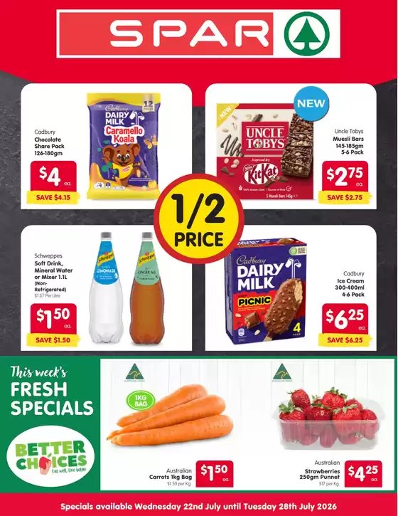 SPAR catalogue in Beechworth VIC | Our best deals for you | 2026-07-22T00:00:00.000Z - 2026-07-28T00:00:00.000Z